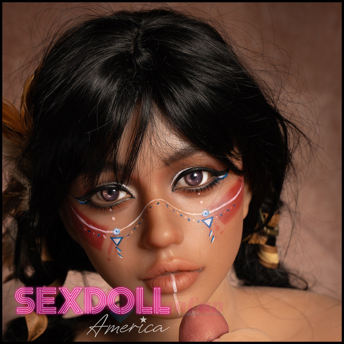 Realistic Sex Doll 159 (5'3") G-Cup Ada Tanned (Head #SG3) - Sigafun by Sex Doll America