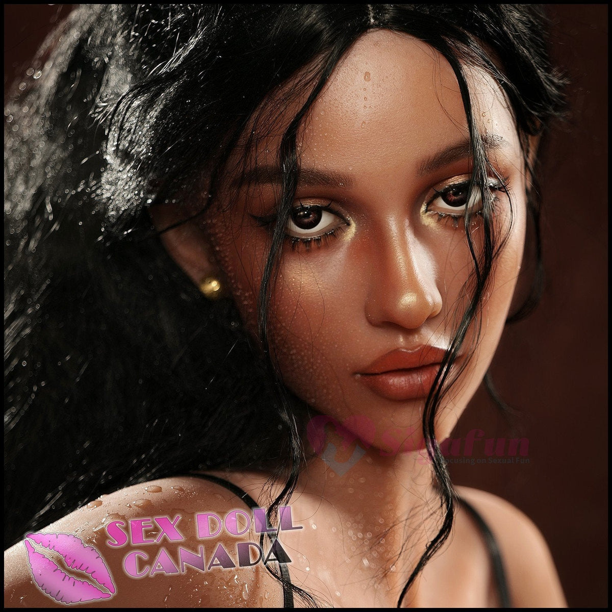 Realistic Sex Doll IN-STOCK - 159 (5'3") G-Cup Cecily Tanned (Head #SG2) (USA) - Sigafun by Sex Doll America