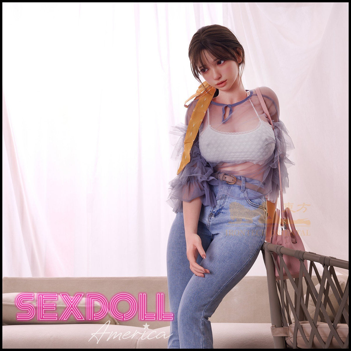 Realistic Sex Doll 161 (5'3") F-Cup Kitty ROS MAX (Head #S32) Full Silicone - IRONTECH Dolls by Sex Doll America