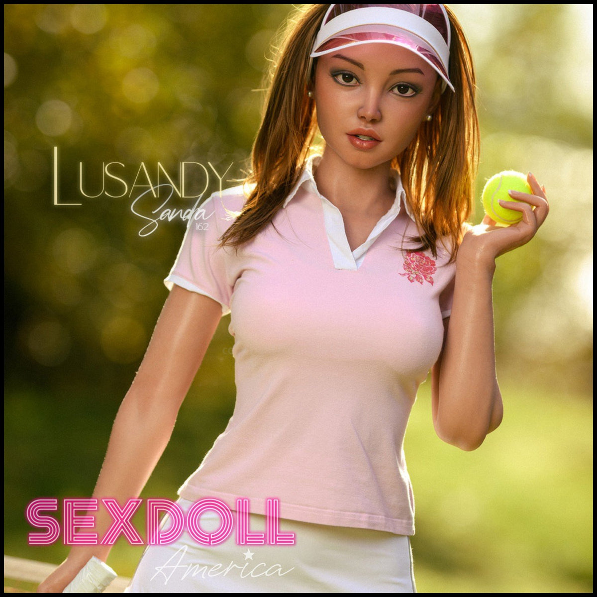 Realistic Sex Doll 162 (5'4") B-Cup Sandra - Full Silicone - Lusandy by Sex Doll America