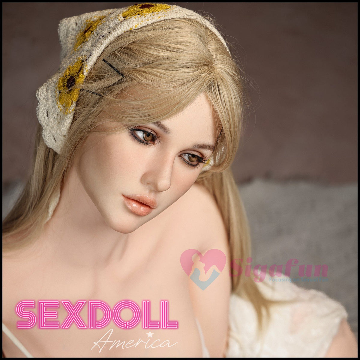 Realistic Sex Doll 163 (5'4") F-Cup Cecily (Head #SG2) - Sigafun by Sex Doll America