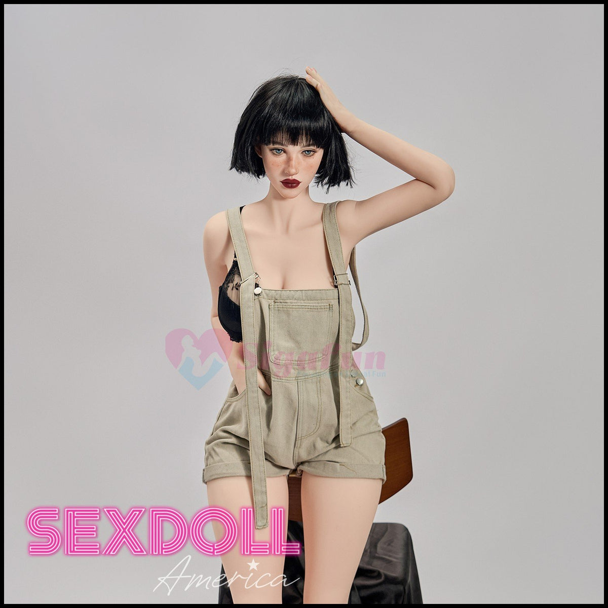 Realistic Sex Doll 164 (5'5") I-Cup Cecily Short Hair (Head #SG2) - Sigafun by Sex Doll America