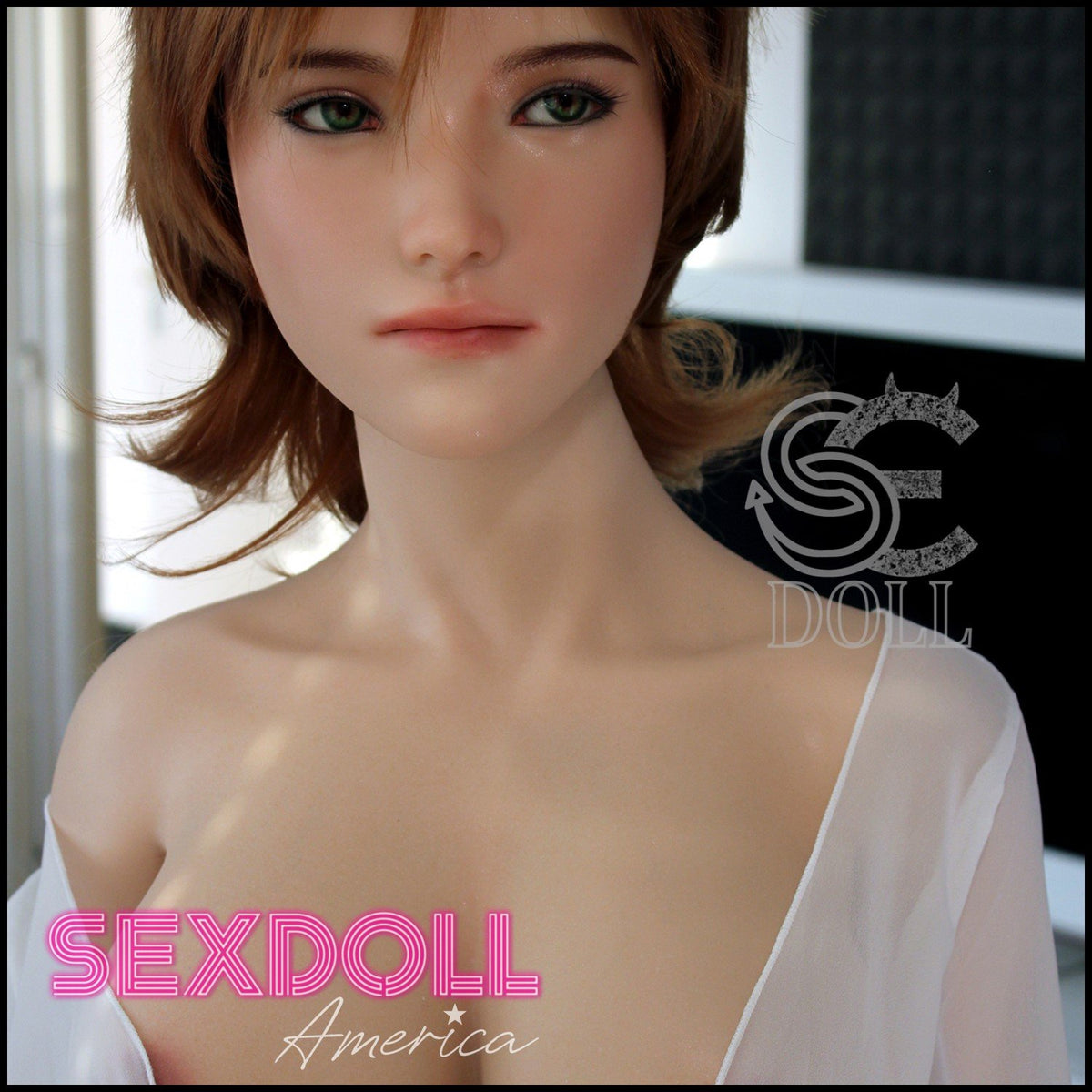 Realistic Sex Doll 165 (5'5") C-Cup Queena (Head #83SO) Full Silicone - SE Doll by Sex Doll America