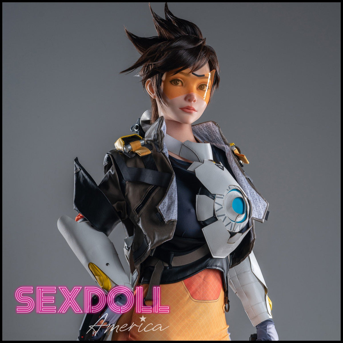 Realistic Sex Doll 167 (5'6") D-Cup Tracer - Full Silicone - Game Lady by Sex Doll America