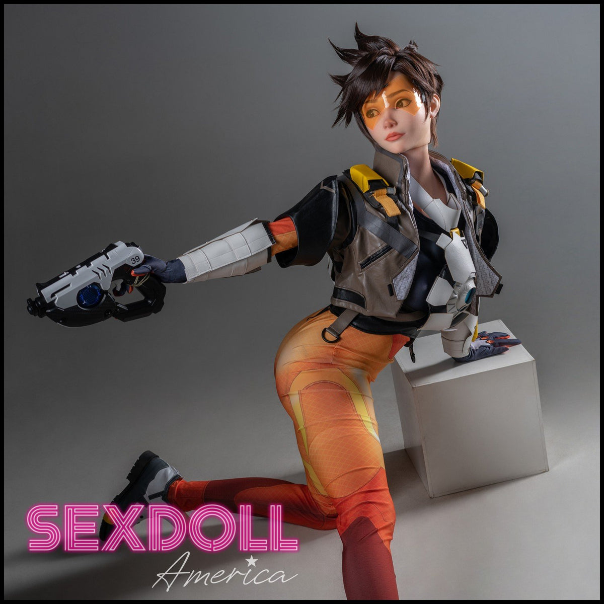 Realistic Sex Doll 167 (5'6") D-Cup Tracer - Full Silicone - Game Lady by Sex Doll America