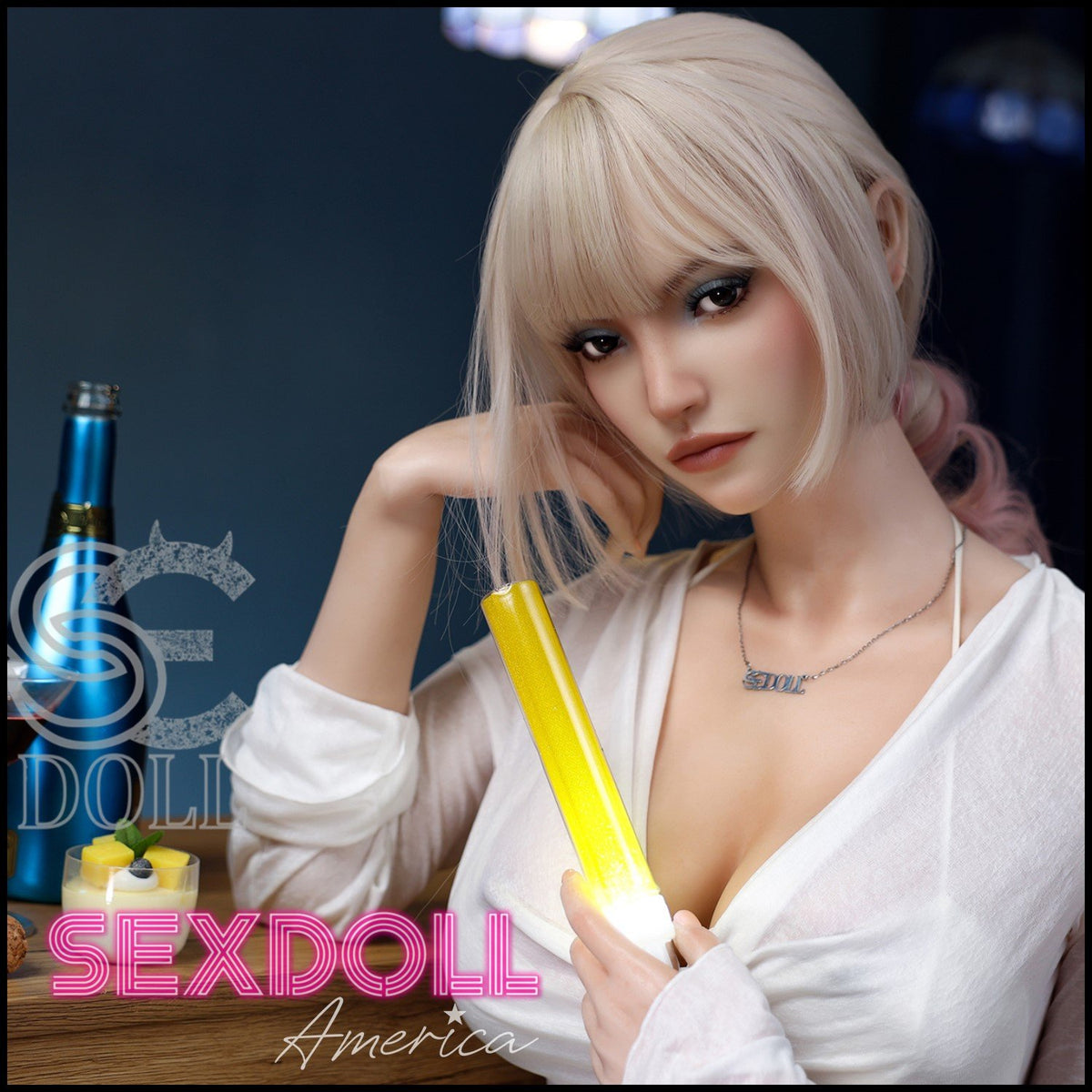 Realistic Sex Doll 167 (5'6") E-Cup Jenny Cute (Head #088SO) Full Silicone - SE Doll by Sex Doll America