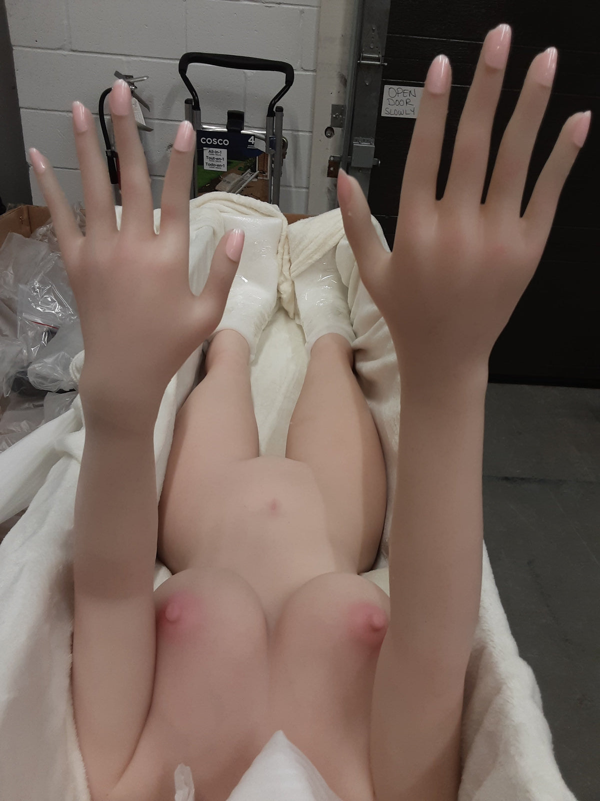 Realistic Sex Doll IN-STOCK - 130 (4'3") D-Cup Eirian Hot - Full Silicone - Piper Doll X4 by Sex Doll America