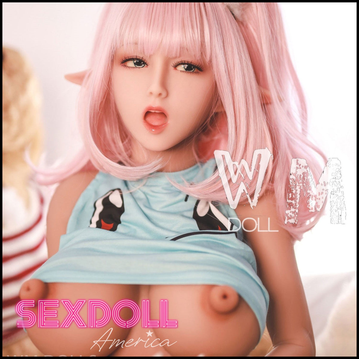 Realistic Sex Doll 142 (4'8") O-Cup Laura Elf (Head #355) - WM Doll by Sex Doll America