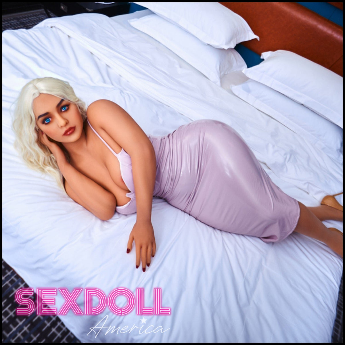 Realistic Sex Doll 156 (5'1") D-Cup Julia Blonde - IRONTECH Dolls by Sex Doll America