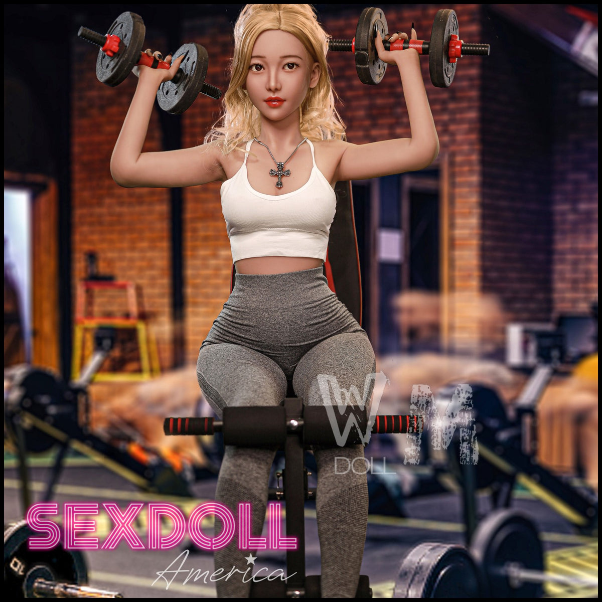 Realistic Sex Doll 160 (5'3") D-Cup Jamie (Head #436) - WM Doll by Sex Doll America