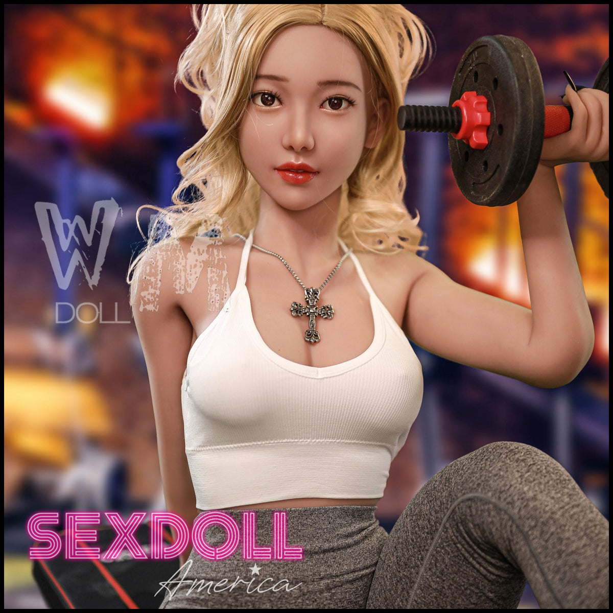 Realistic Sex Doll 160 (5'3") D-Cup Jamie (Head #436) - WM Doll by Sex Doll America