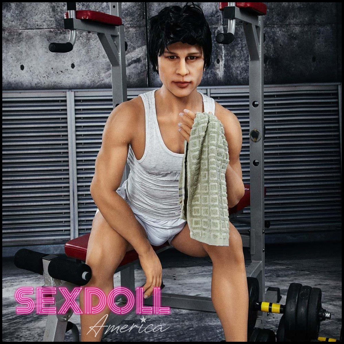 Realistic Sex Doll 162 (5'4") Charles Male - IRONTECH Dolls by Sex Doll America