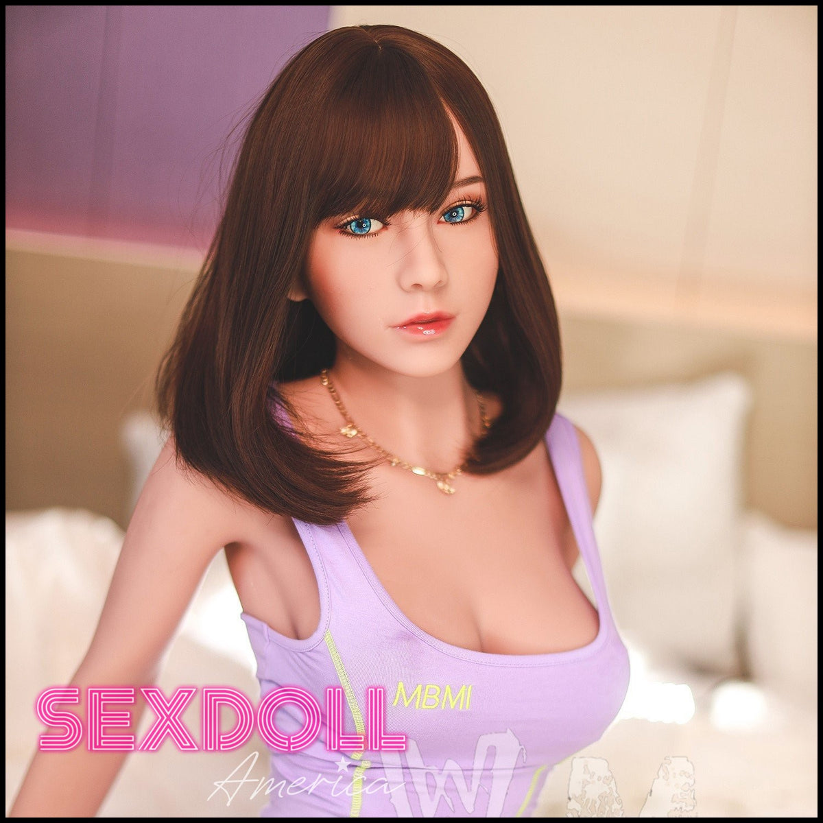 Realistic Sex Doll 163 (5'4") C-Cup Reagan Brunette (Head #70) - WM Doll by Sex Doll America