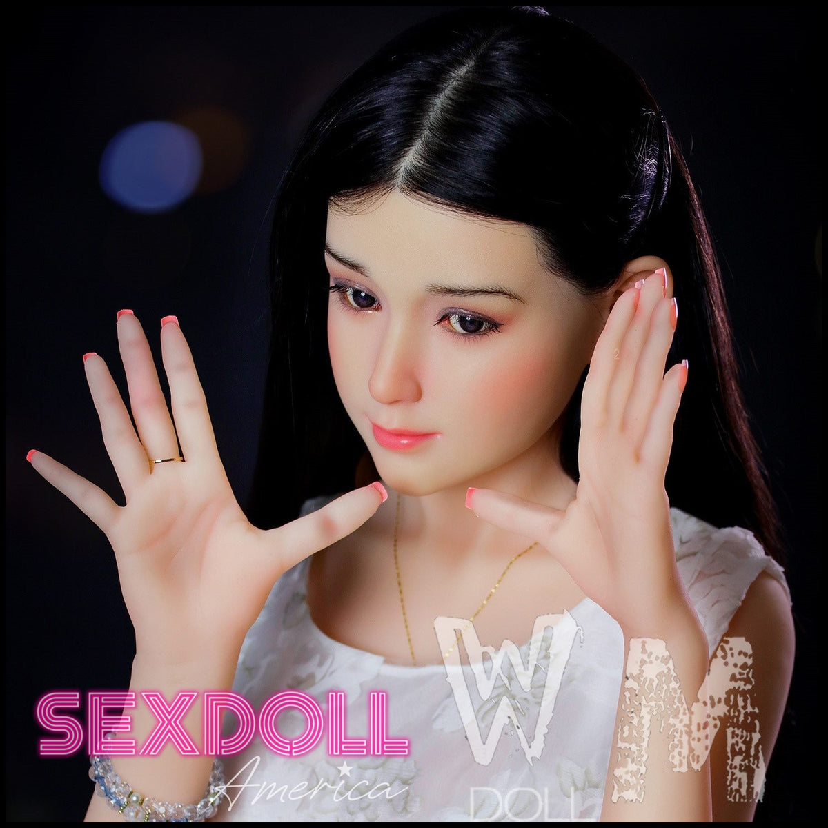 Realistic Sex Doll 164 (5'5") D-Cup Annabelle (Silicone Head #S4) - WM Doll by Sex Doll America