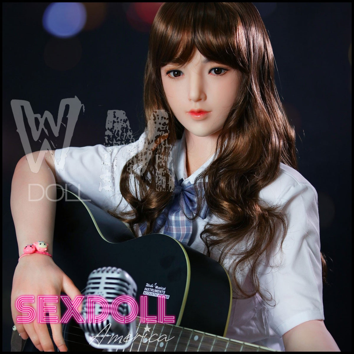Realistic Sex Doll 165 (5'5") I-Cup Wei Brunette (Head #S3) Full Silicone - WM Doll by Sex Doll America