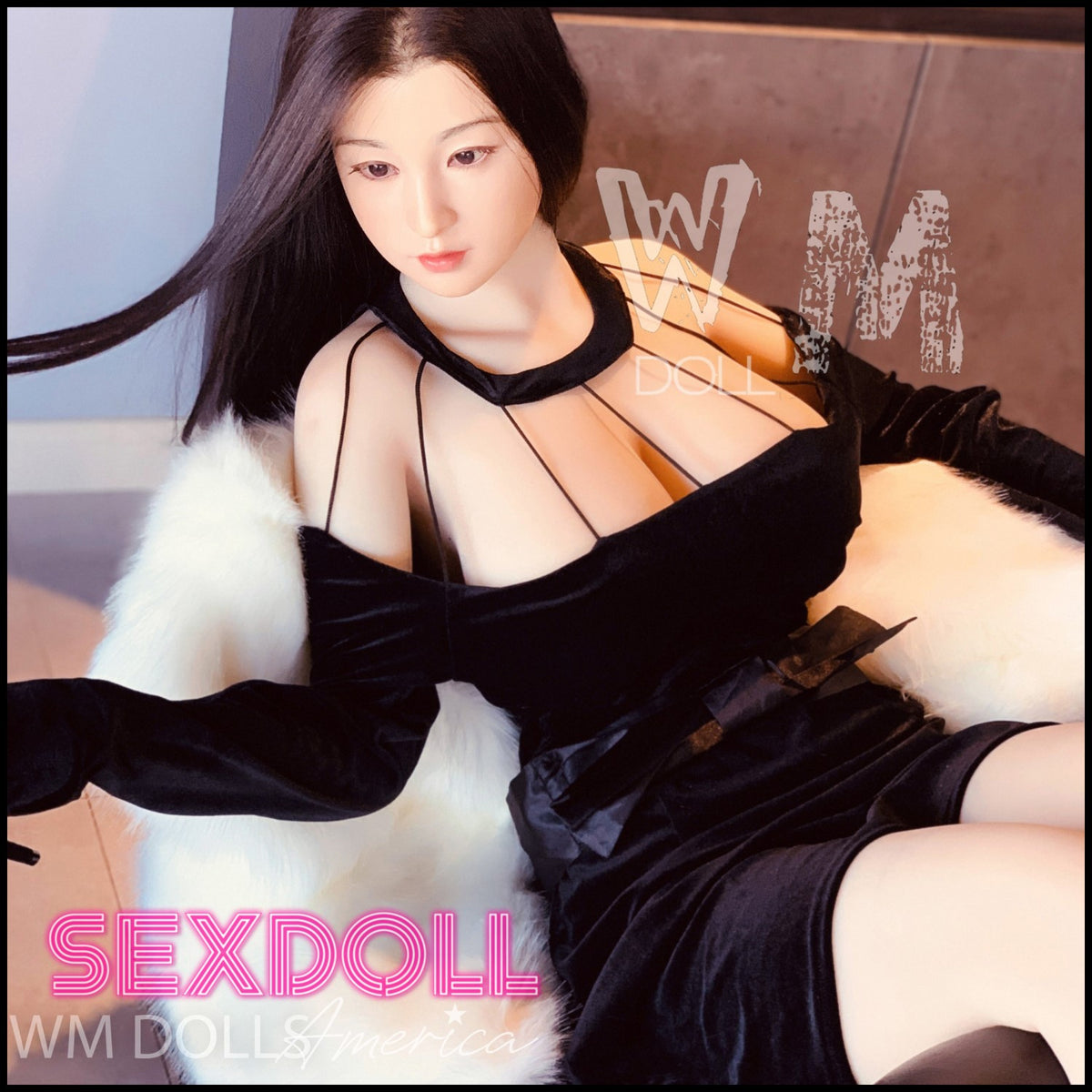 Realistic Sex Doll 168 (5'6") J-Cup Kimi (Silicone Head #S12) - WM Doll by Sex Doll America