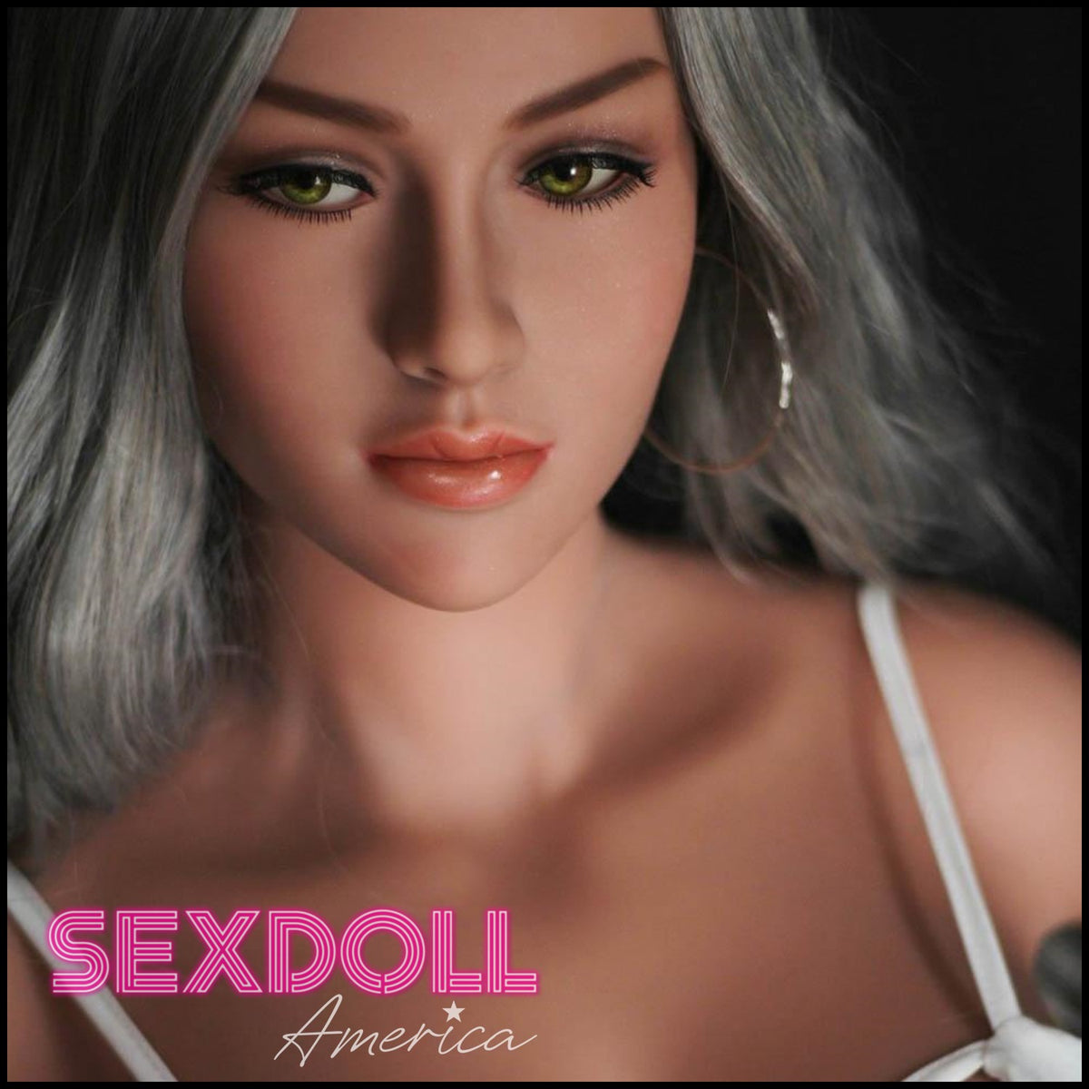 Realistic Sex Doll 168 (5'6") E-Cup Peyton Silver - WM Doll by Sex Doll America