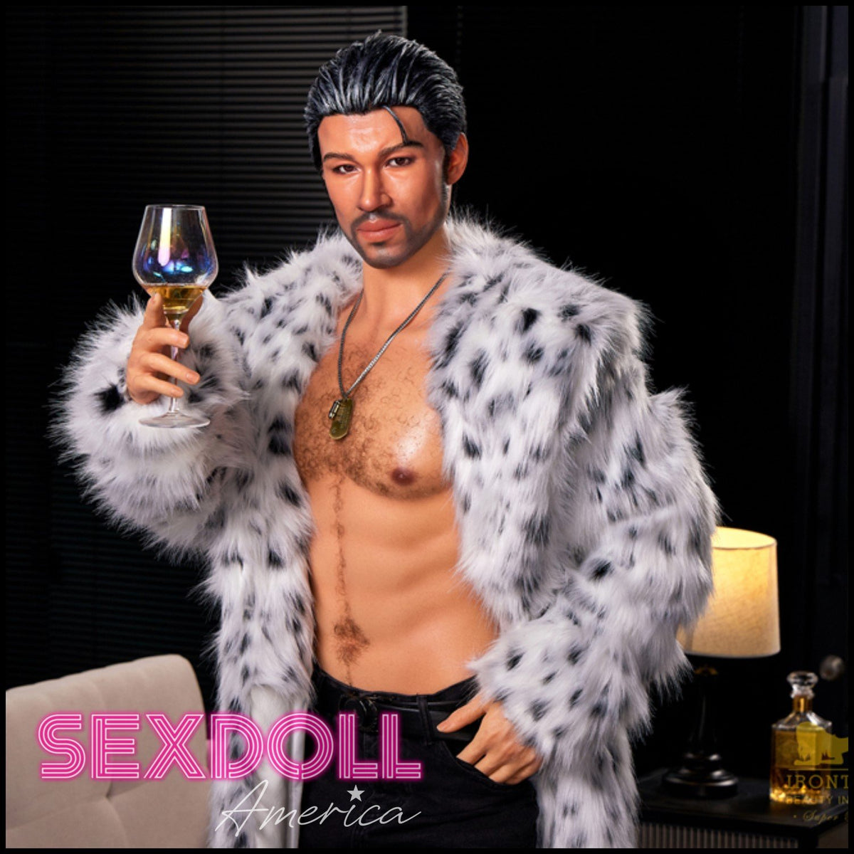 Realistic Sex Doll 170 (5'7") Bill Sexy (Head #M7) Male - Full Silicone - IRONTECH Dolls by Sex Doll America