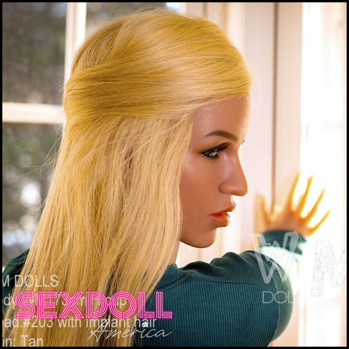 Realistic Sex Doll 173 (5'8") H-Cup Aleksa (Head #203) Implanted Hair - WM Doll by Sex Doll America