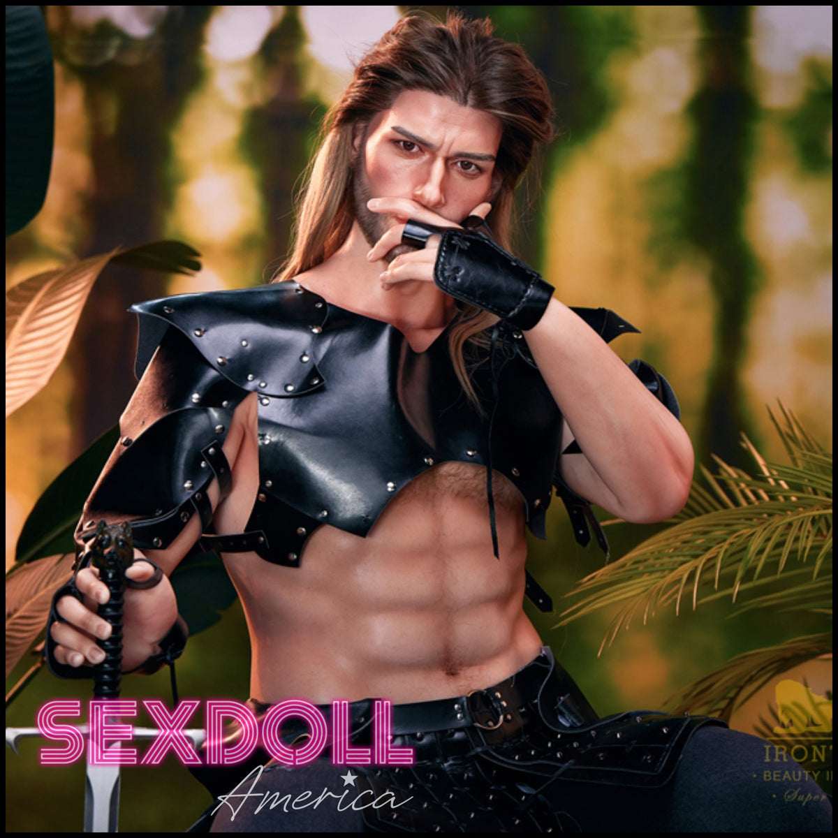 Realistic Sex Doll 176 (5'9") Thomas (Head #M5) Male - Full Silicone - IRONTECH Dolls by Sex Doll America