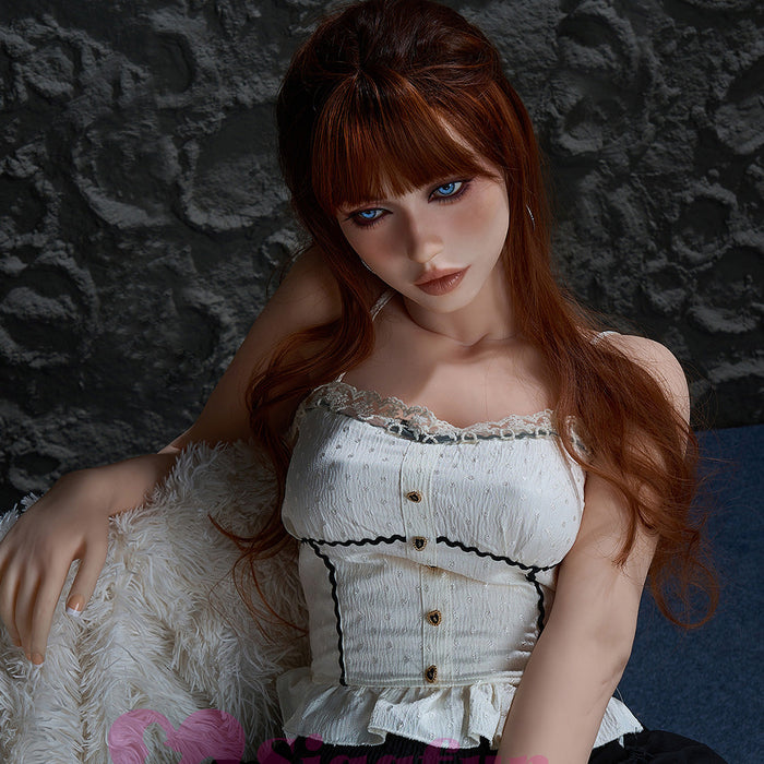Sigafun hybrid sex doll with soft silicone head and lifelike makeup