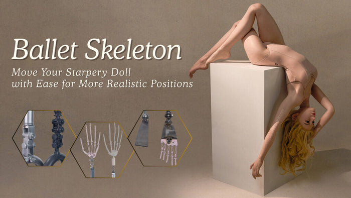 Discover the Starpery Ballet Skeleton and Gear Skeleton, including advanced neck, waist, hip, hand, ankle and foot articulation for realistic posing