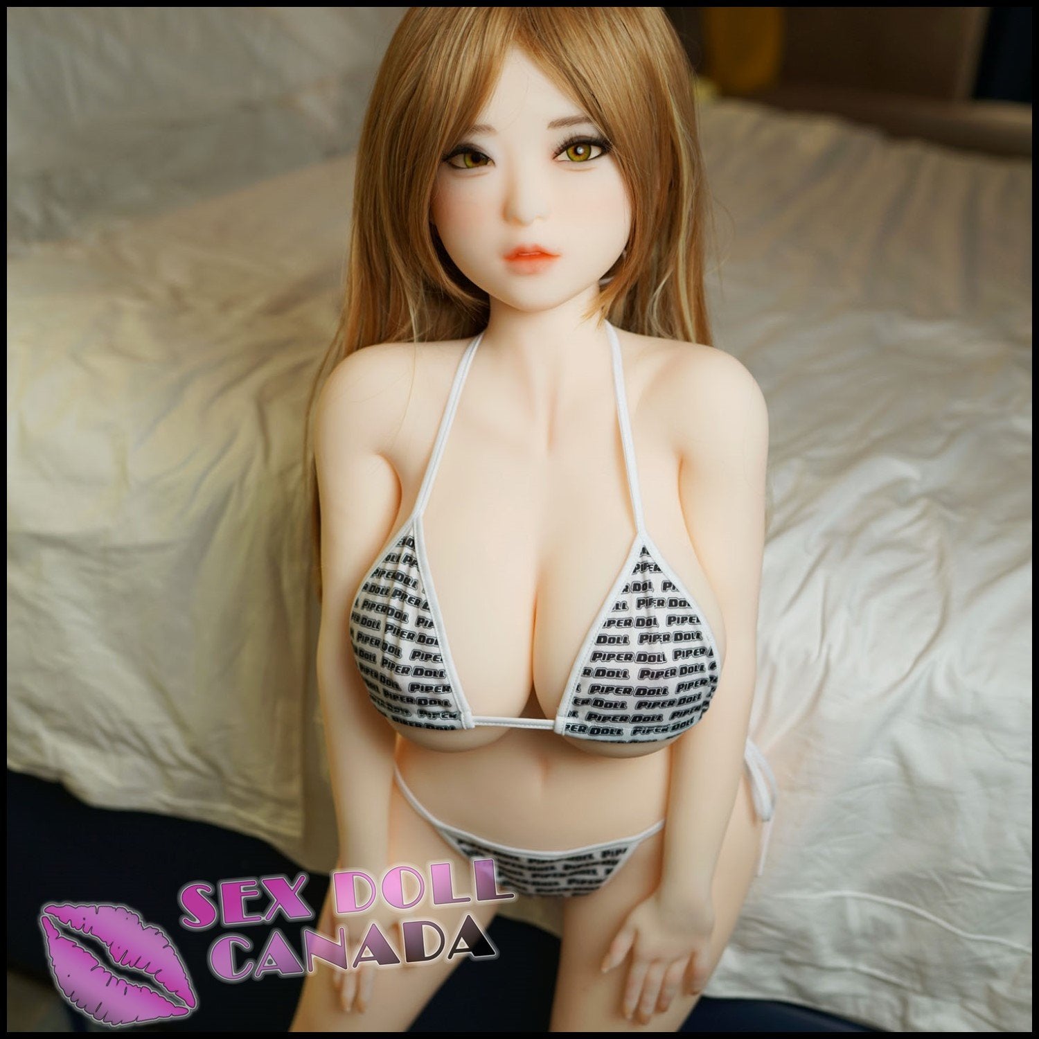 Realistic Sex Doll IN-STOCK - 105 (3'5") H-Cup Iris Silicone - Piper Doll - X2 by Sex Doll America