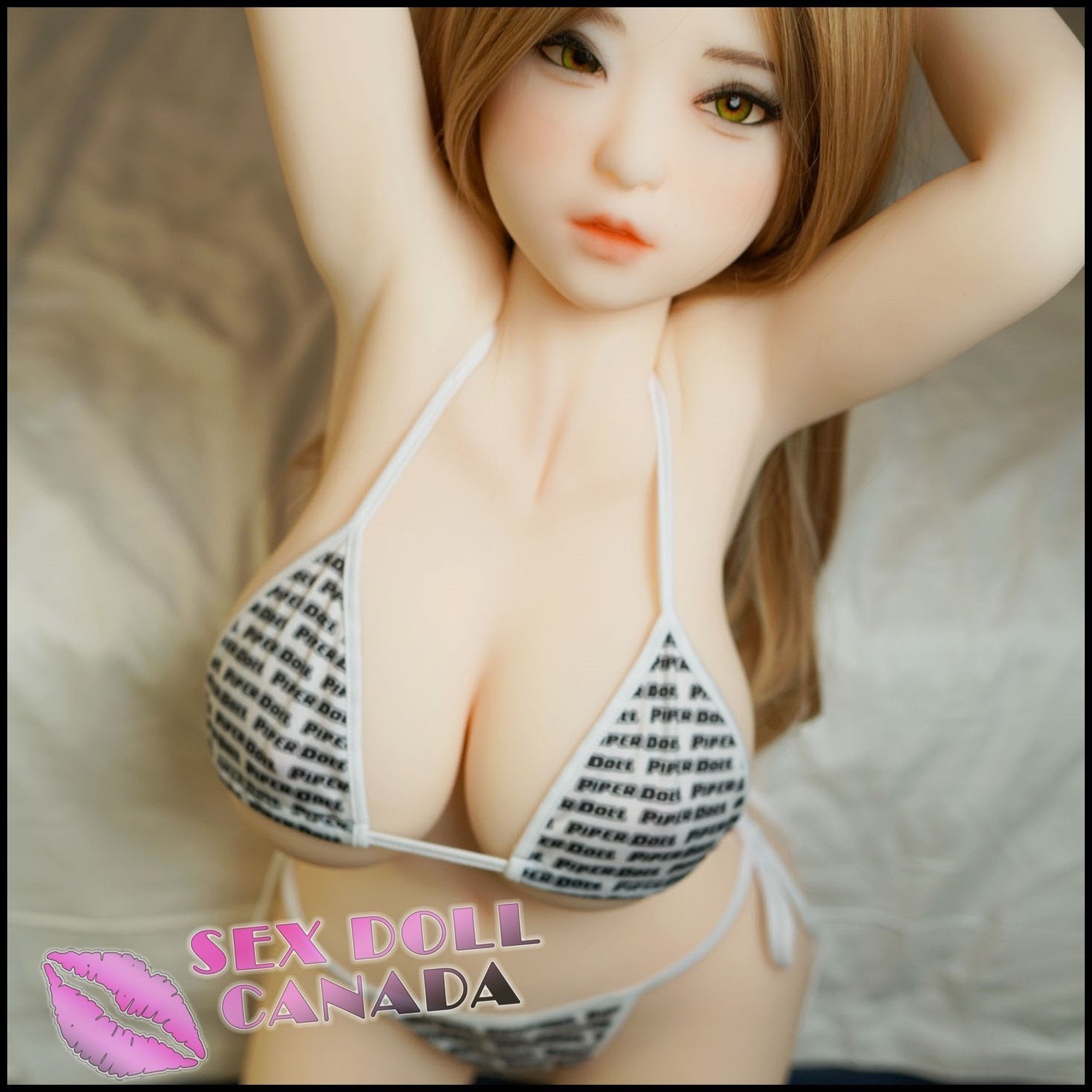 Realistic Sex Doll IN-STOCK - 105 (3'5") H-Cup Iris Silicone - Piper Doll by Sex Doll America