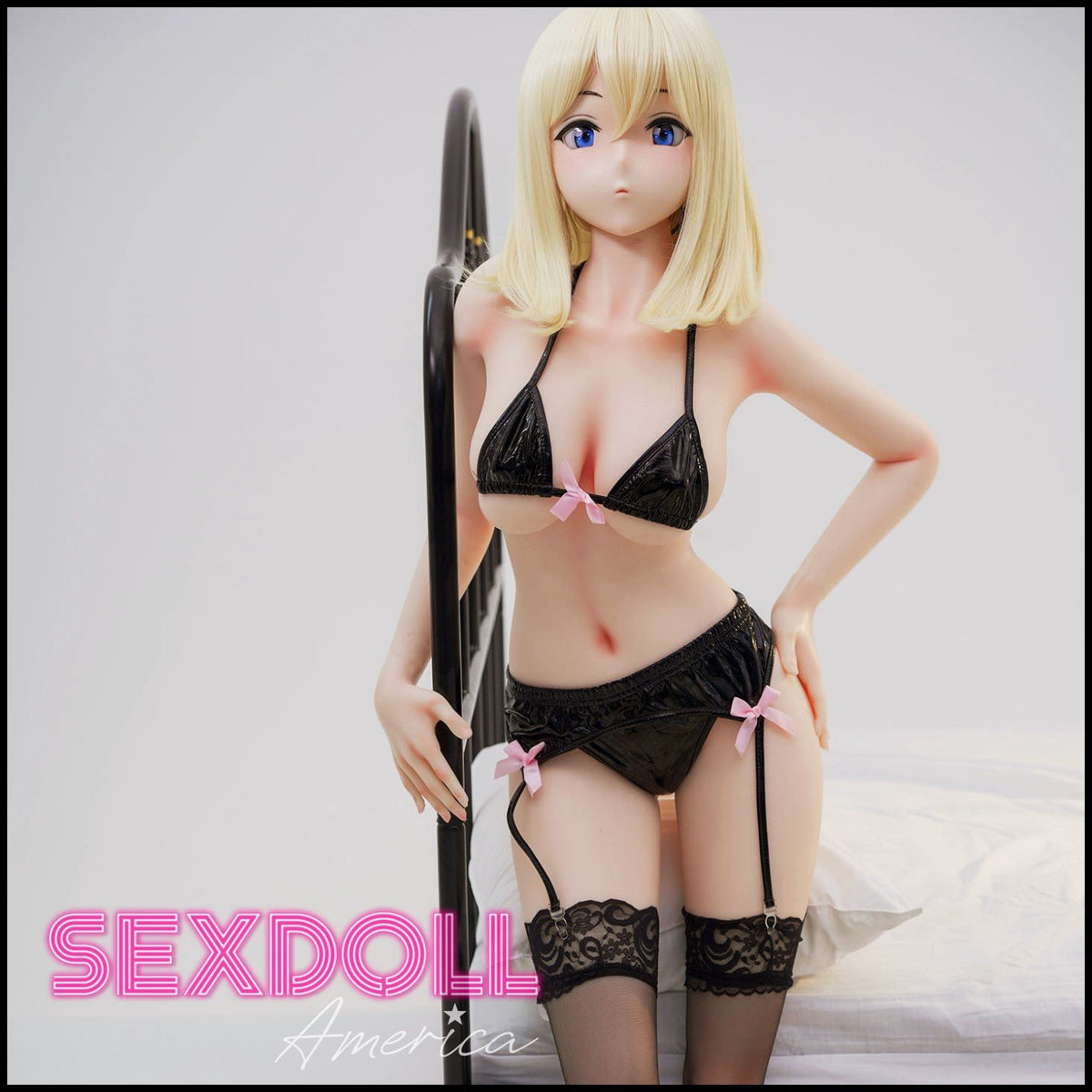 148 (4'10") F-Cup Shiori Blonde HSS - Hyper Soft Silicone - Full Silicone - IROKEBIJIN