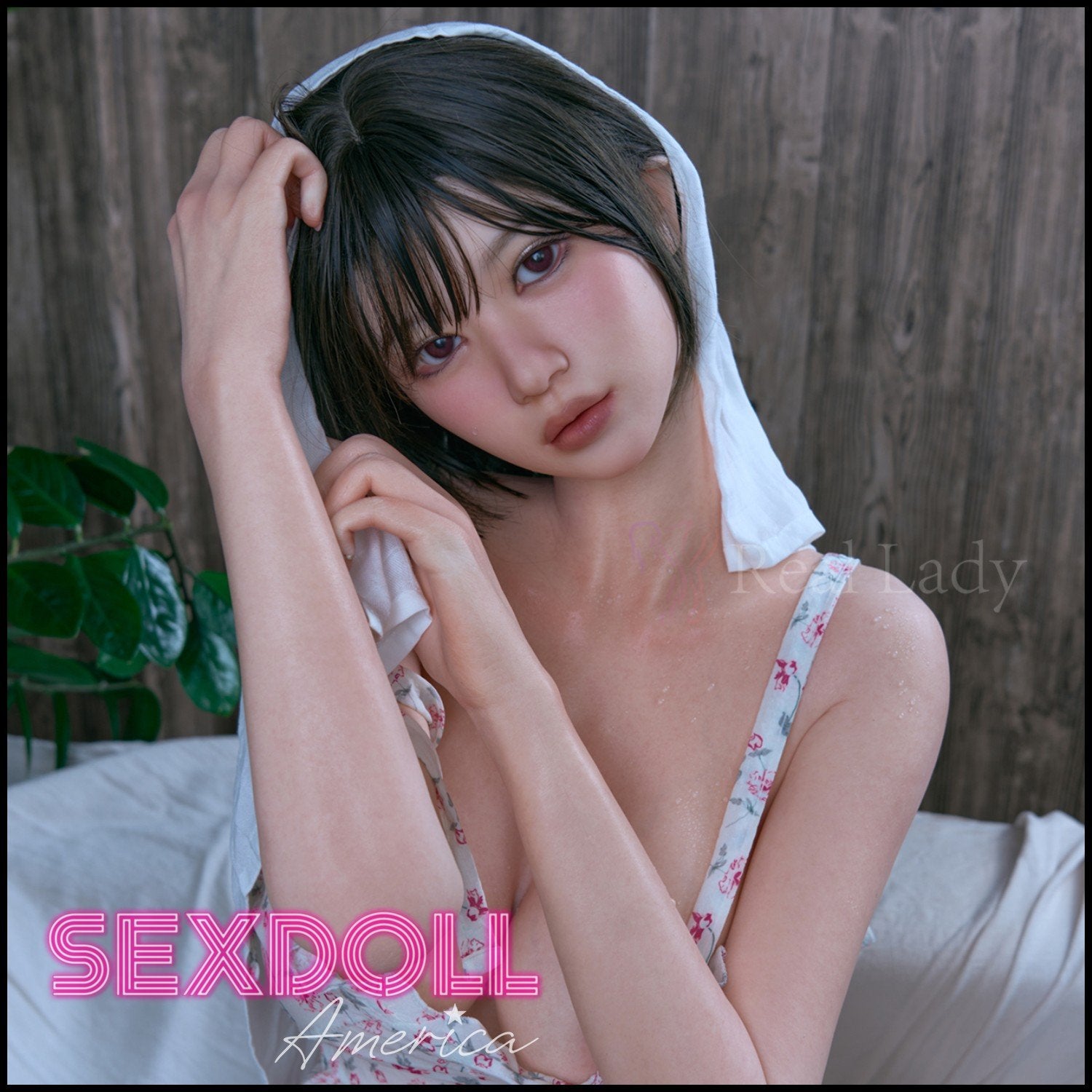 Realistic Sex Doll 150 (4'11") H-Cup Hana (Head #R6) Full Silicone - Real Lady by Sex Doll America