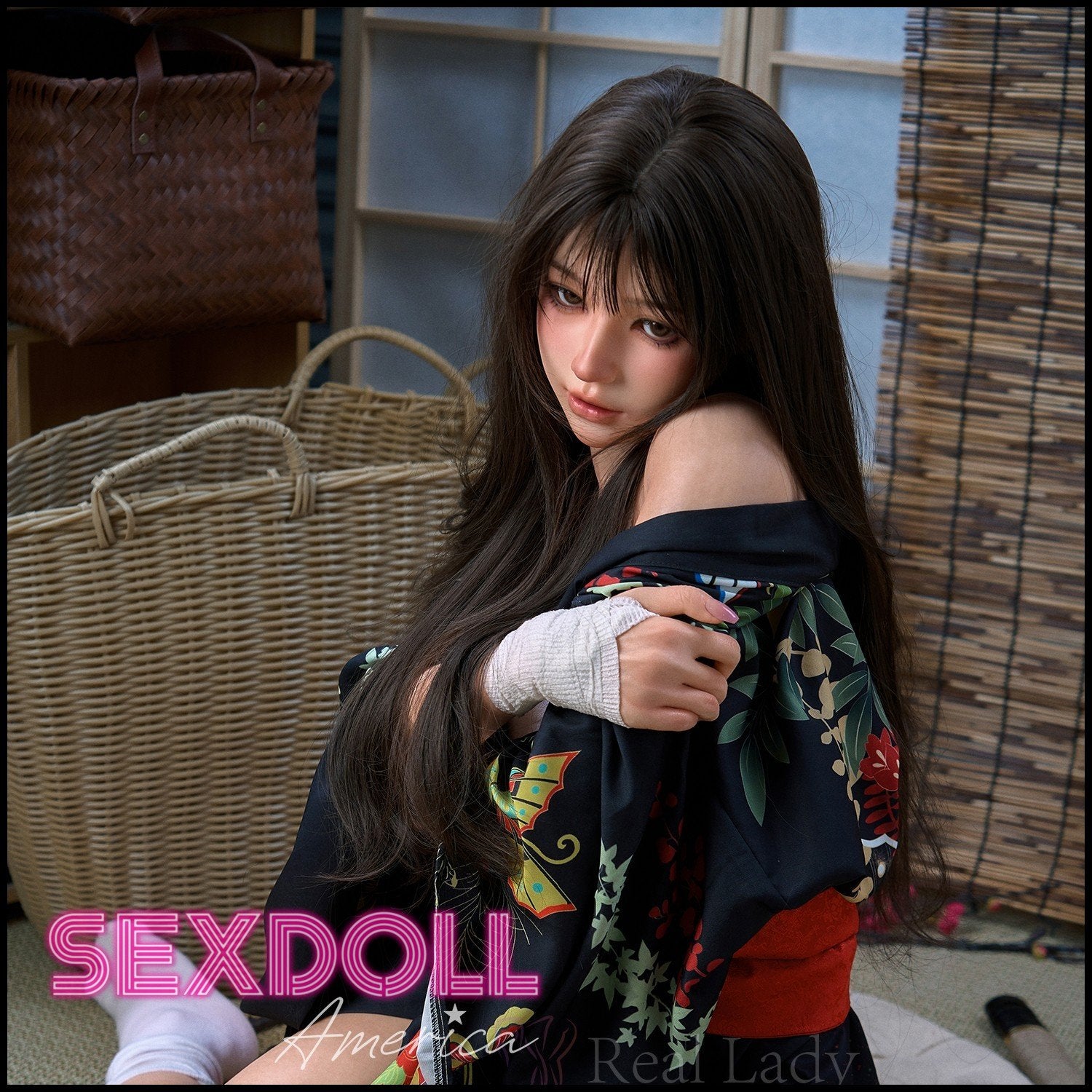 Realistic Sex Doll 150 (4'11") H-Cup Kagura (Head #T6) Full Silicone - Real Lady by Sex Doll America