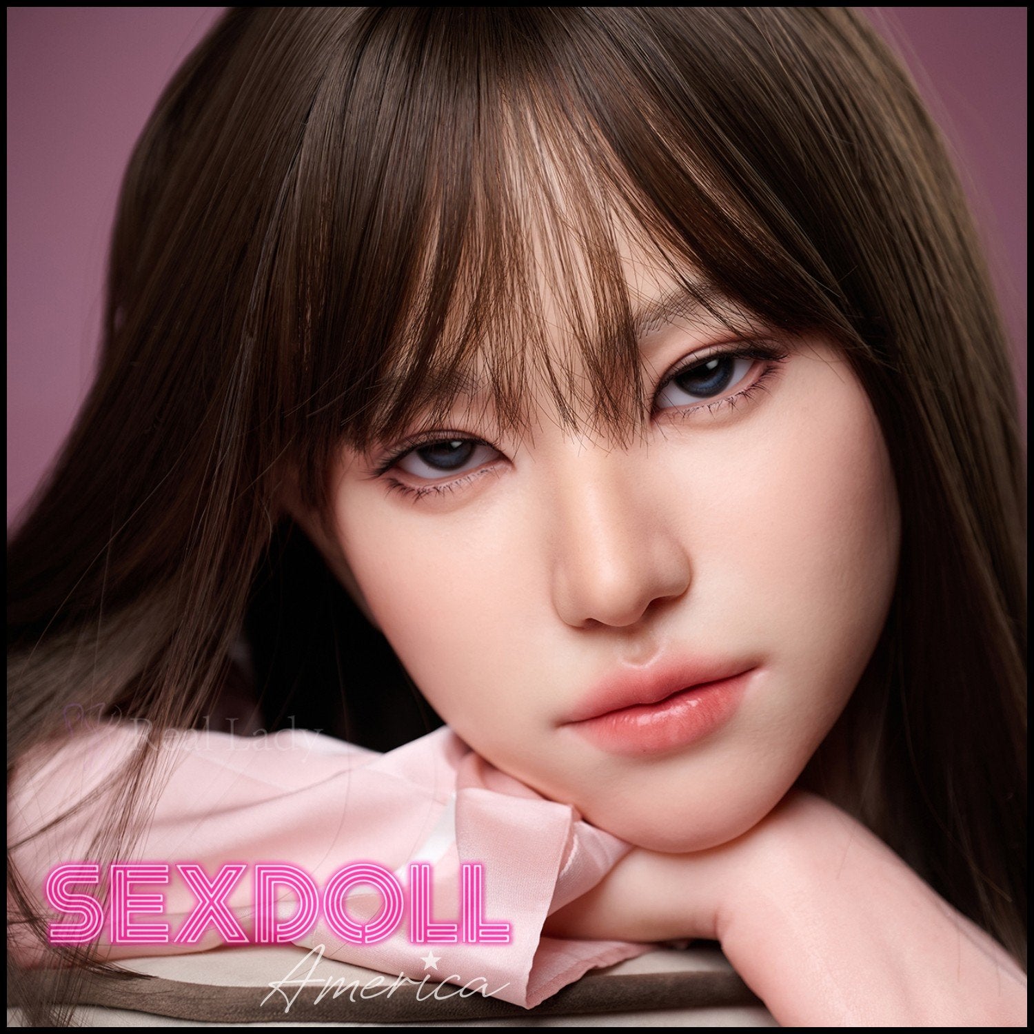 Realistic Sex Doll 150 (4'11") H-Cup Viki [Pink Lovers] (Head #R10) Full Silicone - Real Lady by Sex Doll America