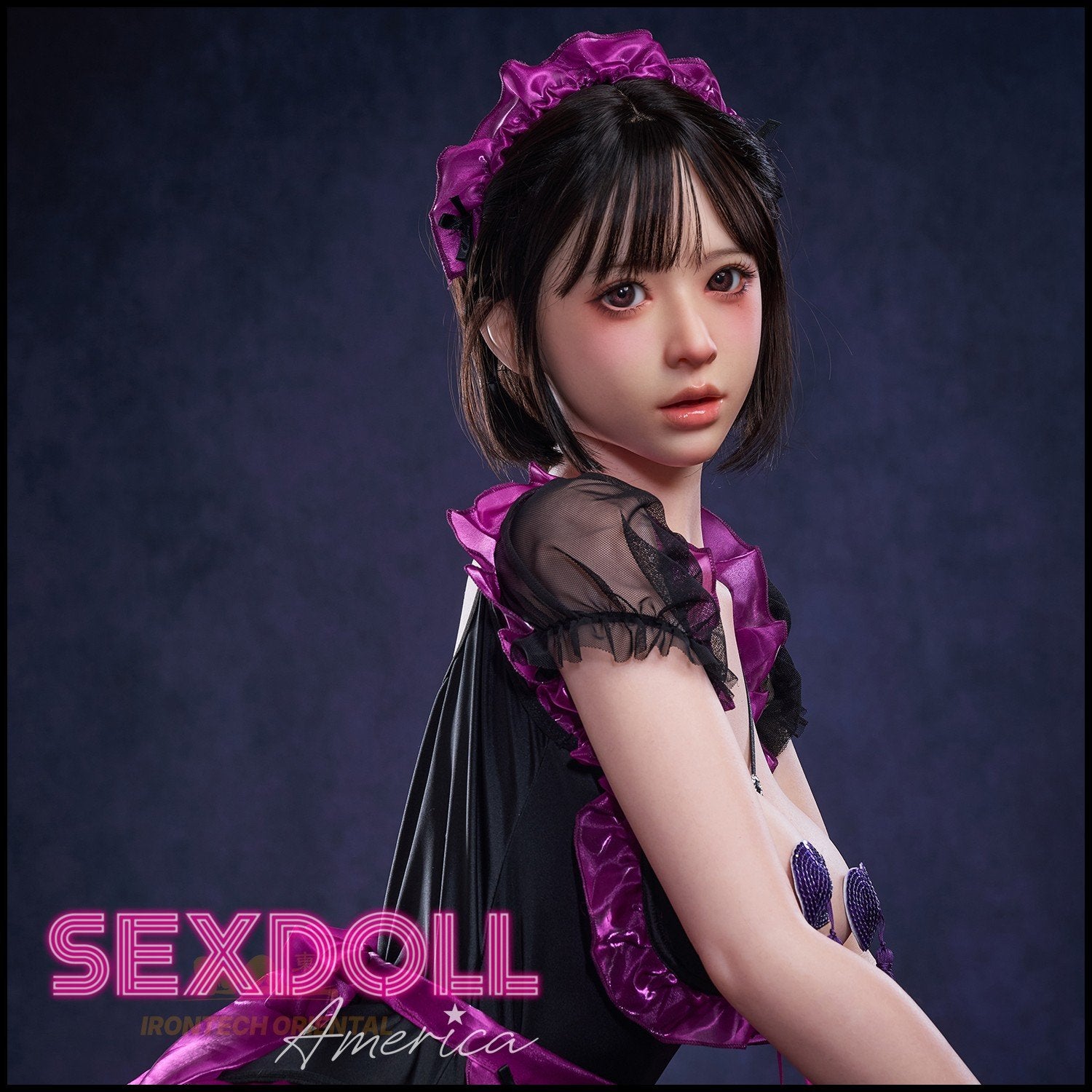 Realistic Sex Doll 153 (5'0") E-Cup Lina Oriental Series (Head #A3) Full Silicone - IRONTECH Dolls by Sex Doll America