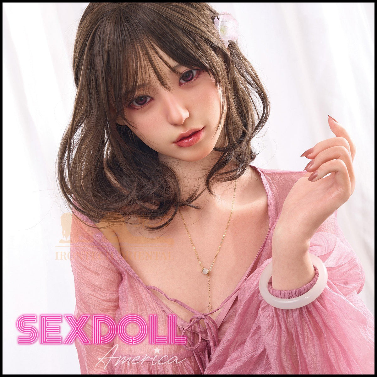 Realistic Sex Doll 153 (5'0") F-Cup Miku ROS MAX (Head #S14) Full Silicone - IRONTECH Dolls by Sex Doll America