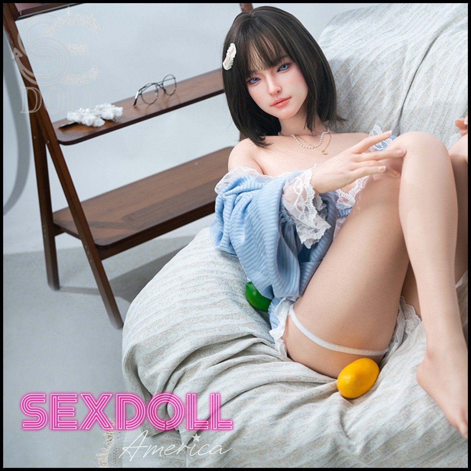 SE Doll Realistic Sex Doll Small Tits Boobs Black Hair Asian Japanese Chinese