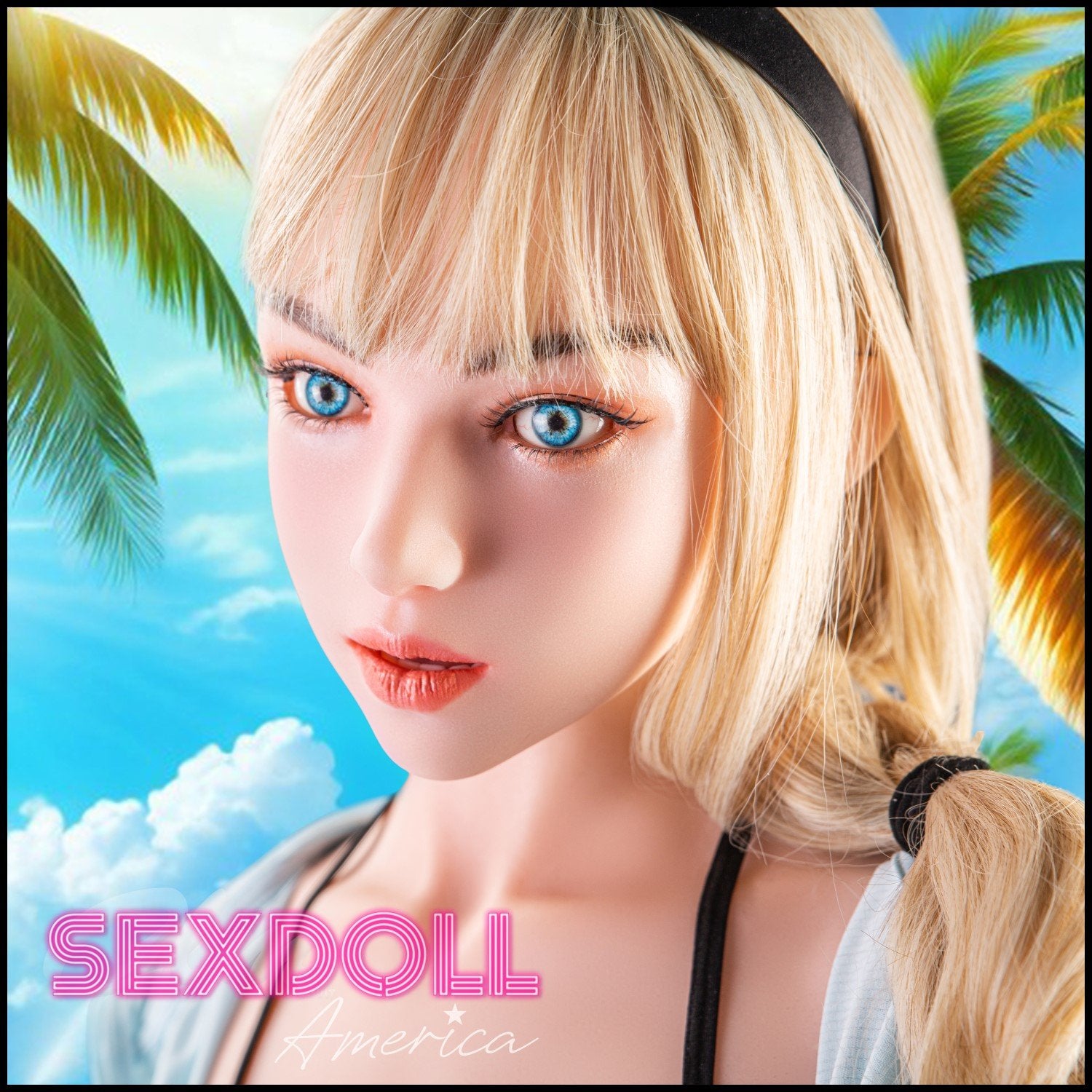 Realistic Sex Doll 157 (5'2") C-Cup Gali - Full Silicone - Climax Doll by Sex Doll America