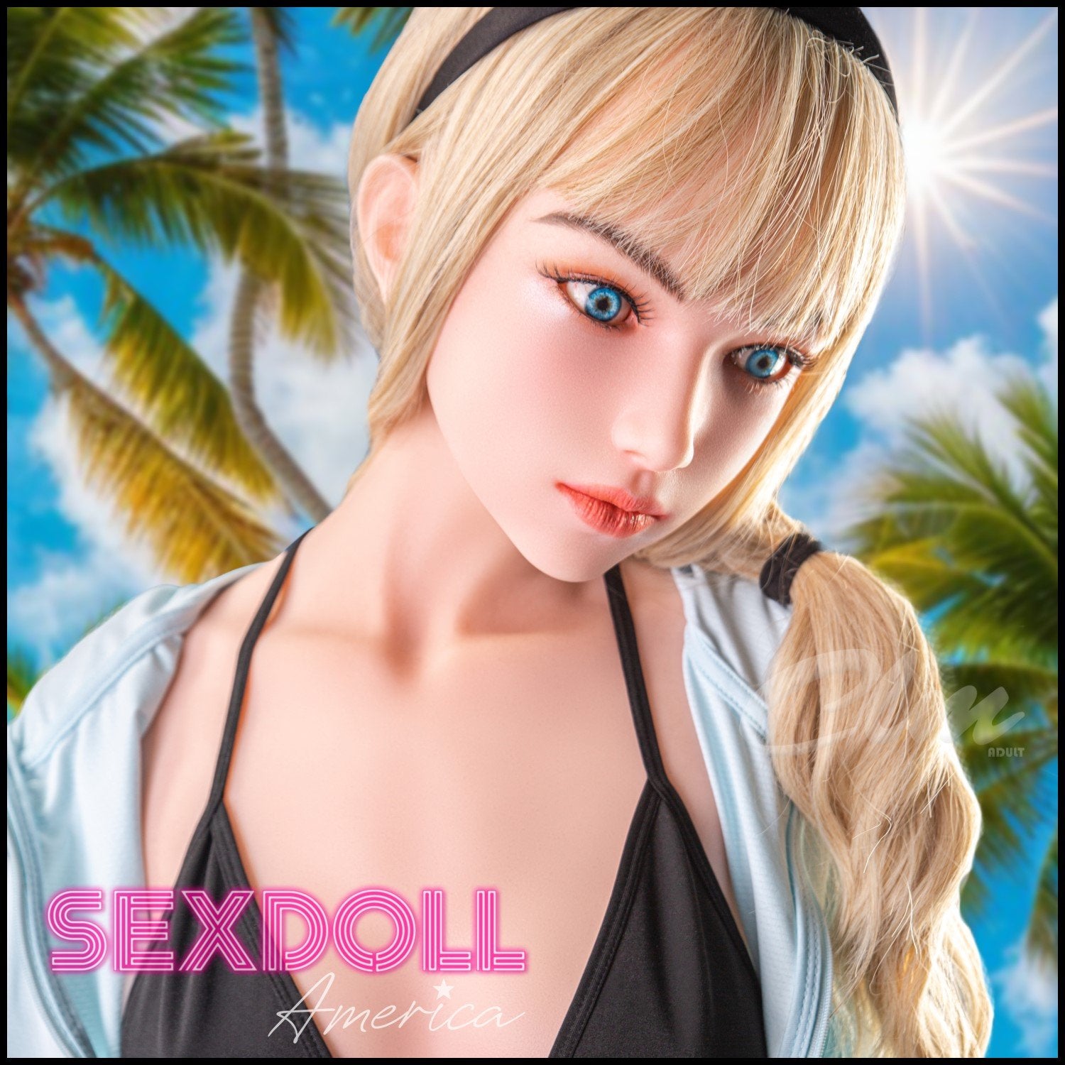 Realistic Sex Doll 157 (5'2") C-Cup Gali - Full Silicone - Climax Doll by Sex Doll America