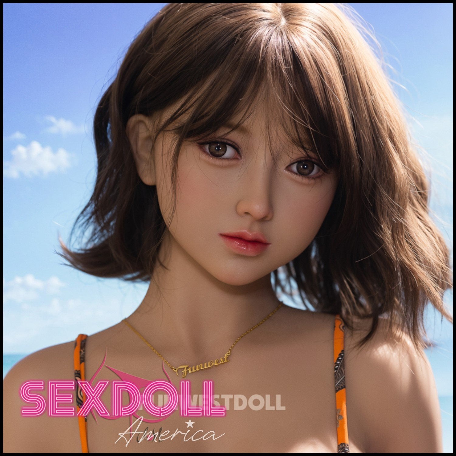 Realistic Sex Doll 157 (5'2") G-Cup Amy (Head #41) - FunWestDoll by Sex Doll America