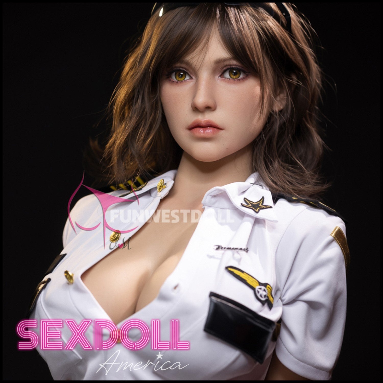 Realistic Sex Doll 157 (5'2") G-Cup Bella (Head #37) - FunWestDoll by Sex Doll America