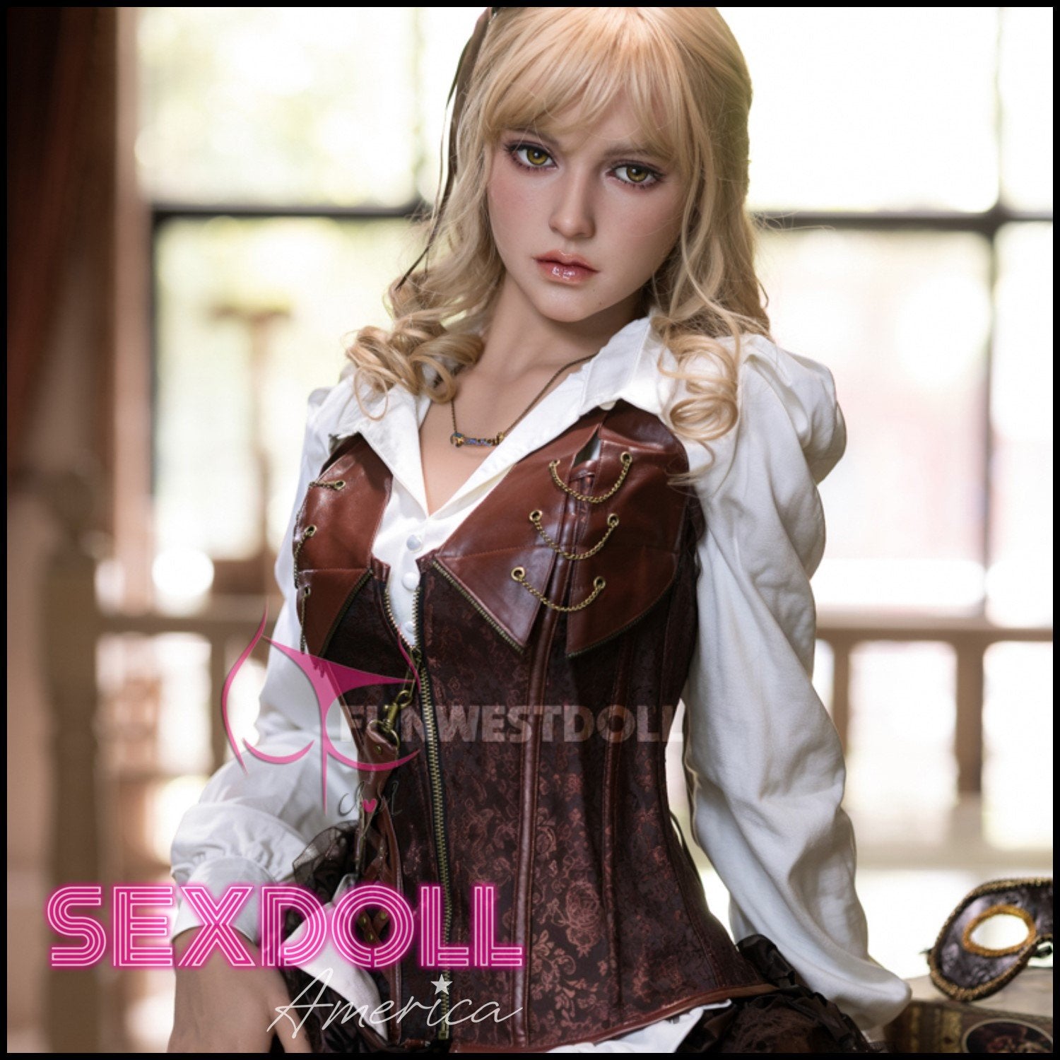 Realistic Sex Doll 157 (5'2") C-Cup Bella (Head #37) - FunWestDoll by Sex Doll America