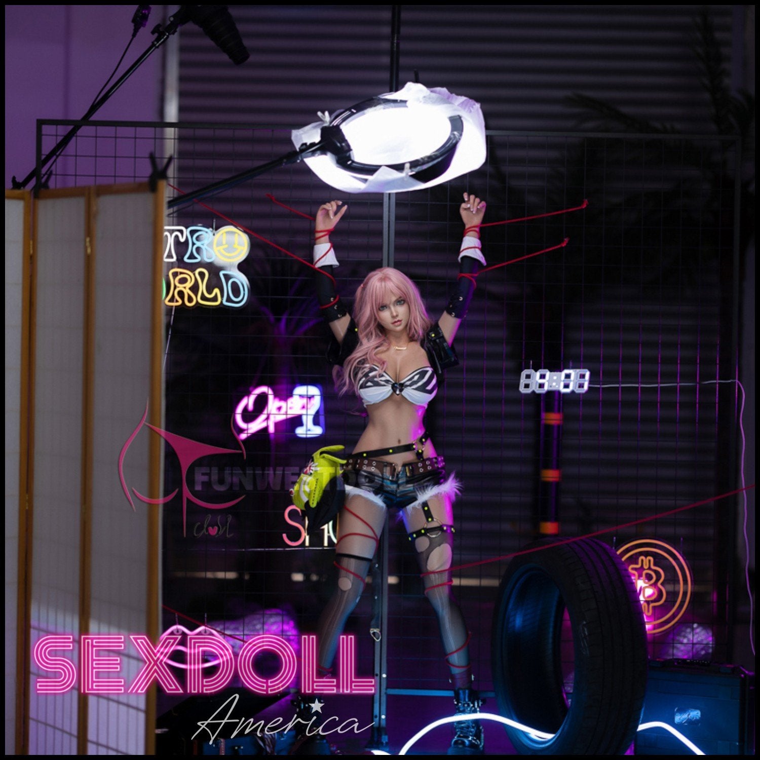 Realistic Sex Doll 157 (5'2") G-Cup Lily (Head #036S) Full Silicone - FunWestDoll by Sex Doll America