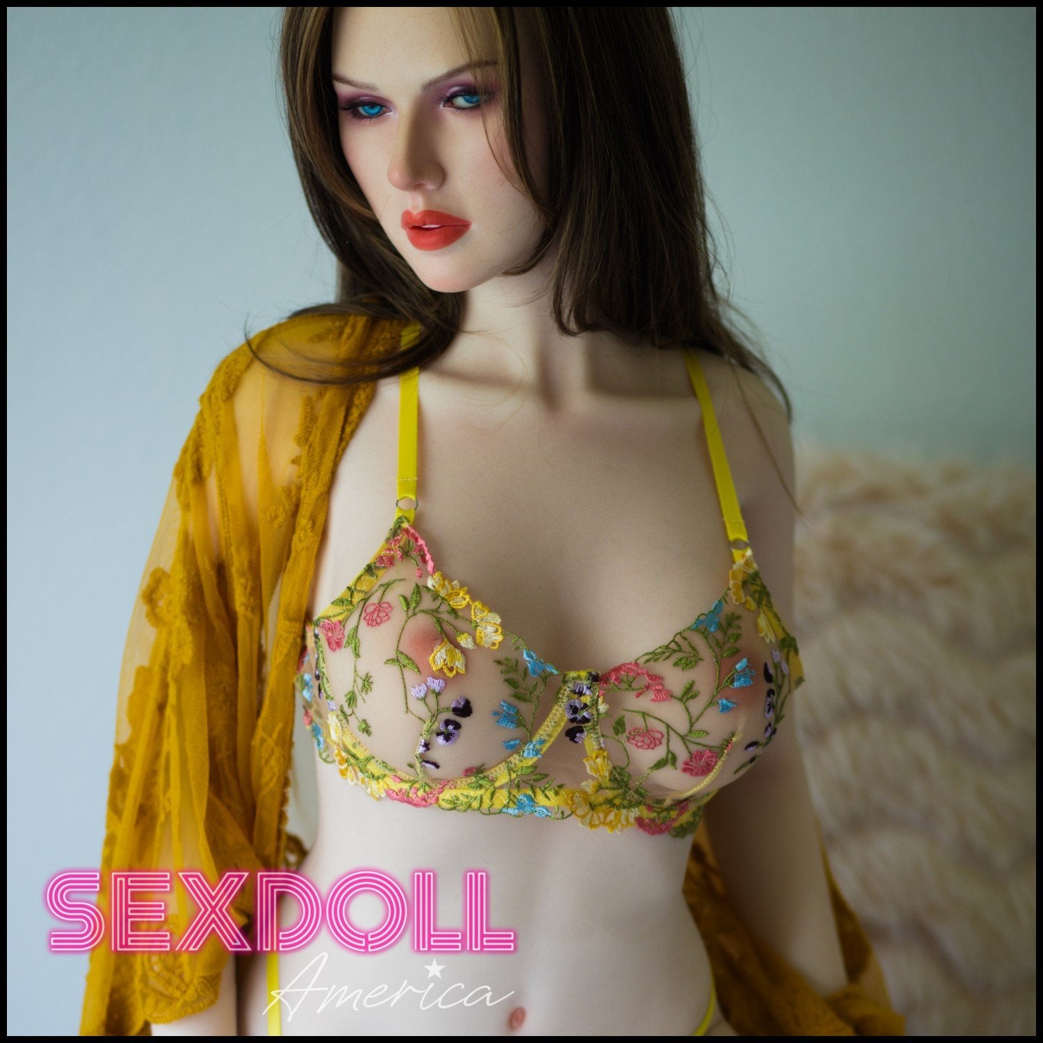 Realistic Sex Doll 157 (5'2") C-Cup Becky (Head #116) Full Silicone - SM Doll by Sex Doll America