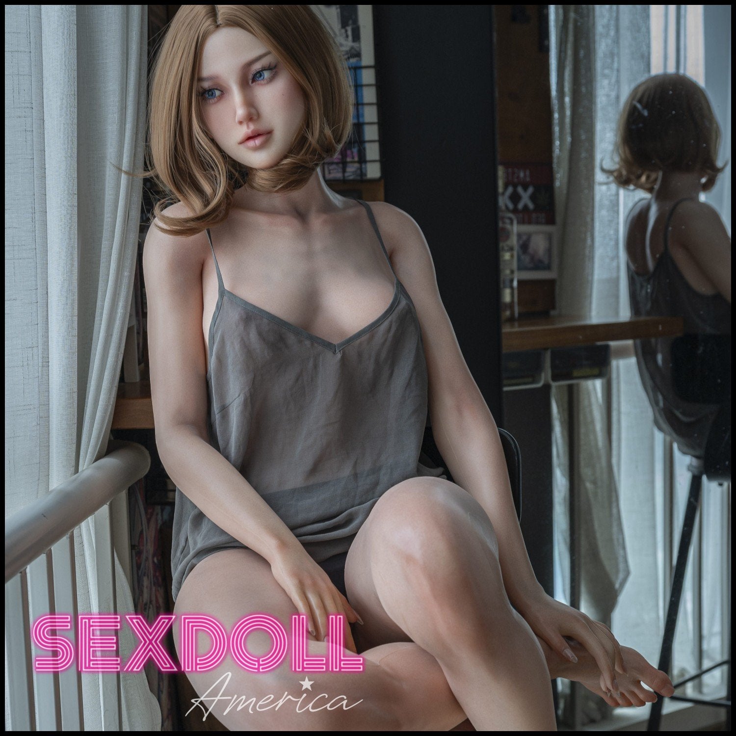 Realistic Sex Doll 157 (5'2") C-Cup Ivya - Full Silicone - XYcolo by Sex Doll America