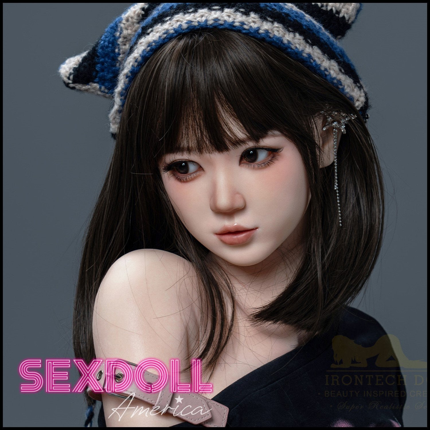 Realistic Sex Doll 158 (5'2") H-Cup Nia (Head #T3-2) Wonder Dolly Full Silicone - IRONTECH Dolls by Sex Doll America