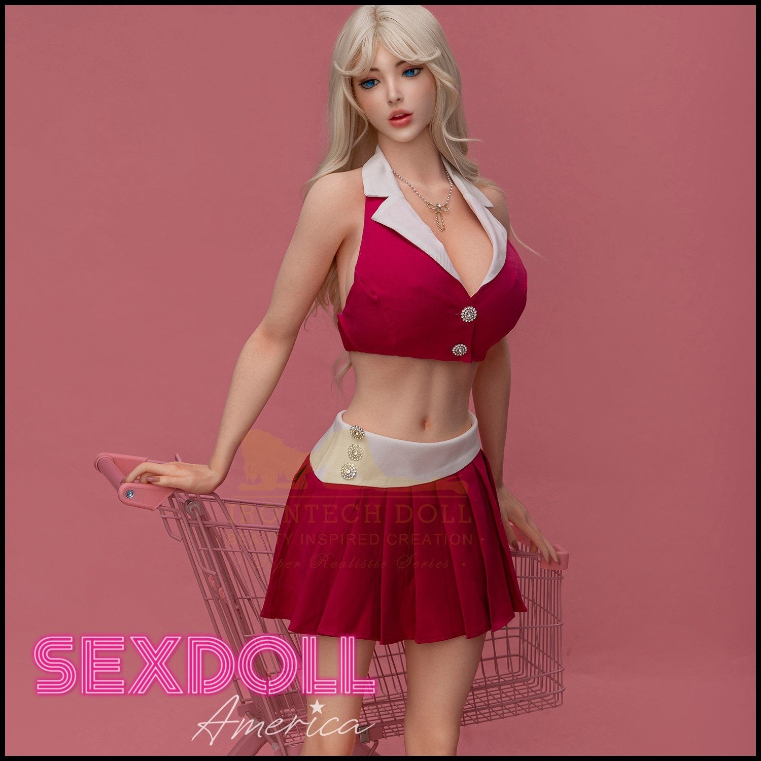 Realistic Sex Doll 158 (5'2") J-Cup Vanessa Sexy - Full Silicone - IRONTECH Dolls by Sex Doll America