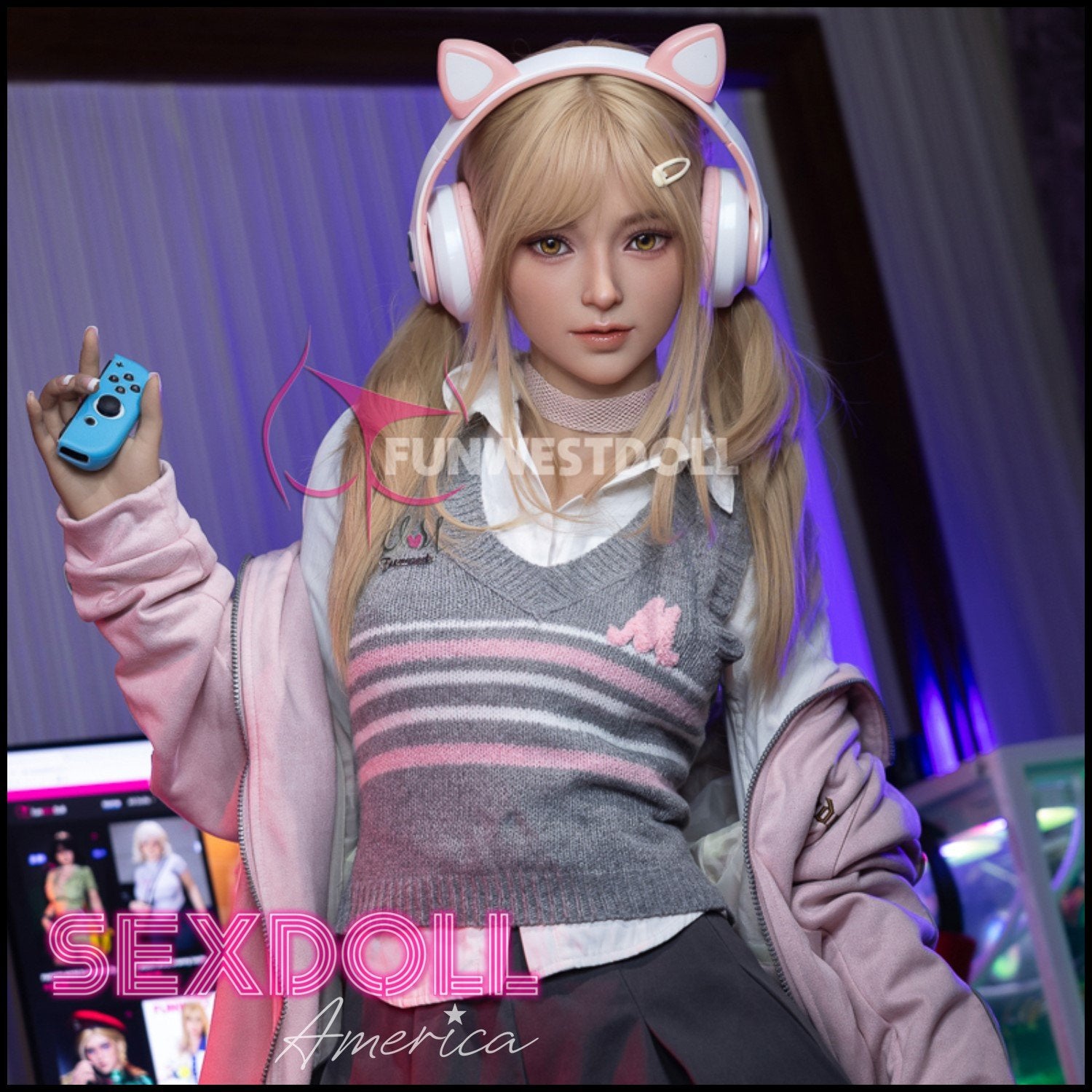 Realistic Sex Doll 159 (5'3") A-Cup Alice (Head #38) - FunWestDoll by Sex Doll America