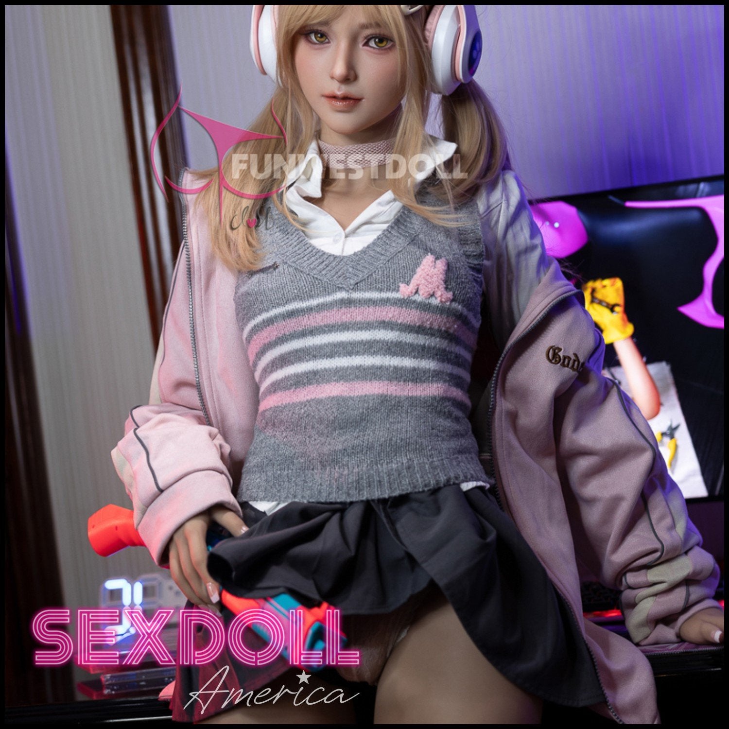 Realistic Sex Doll 159 (5'3") A-Cup Alice (Head #38) - FunWestDoll by Sex Doll America