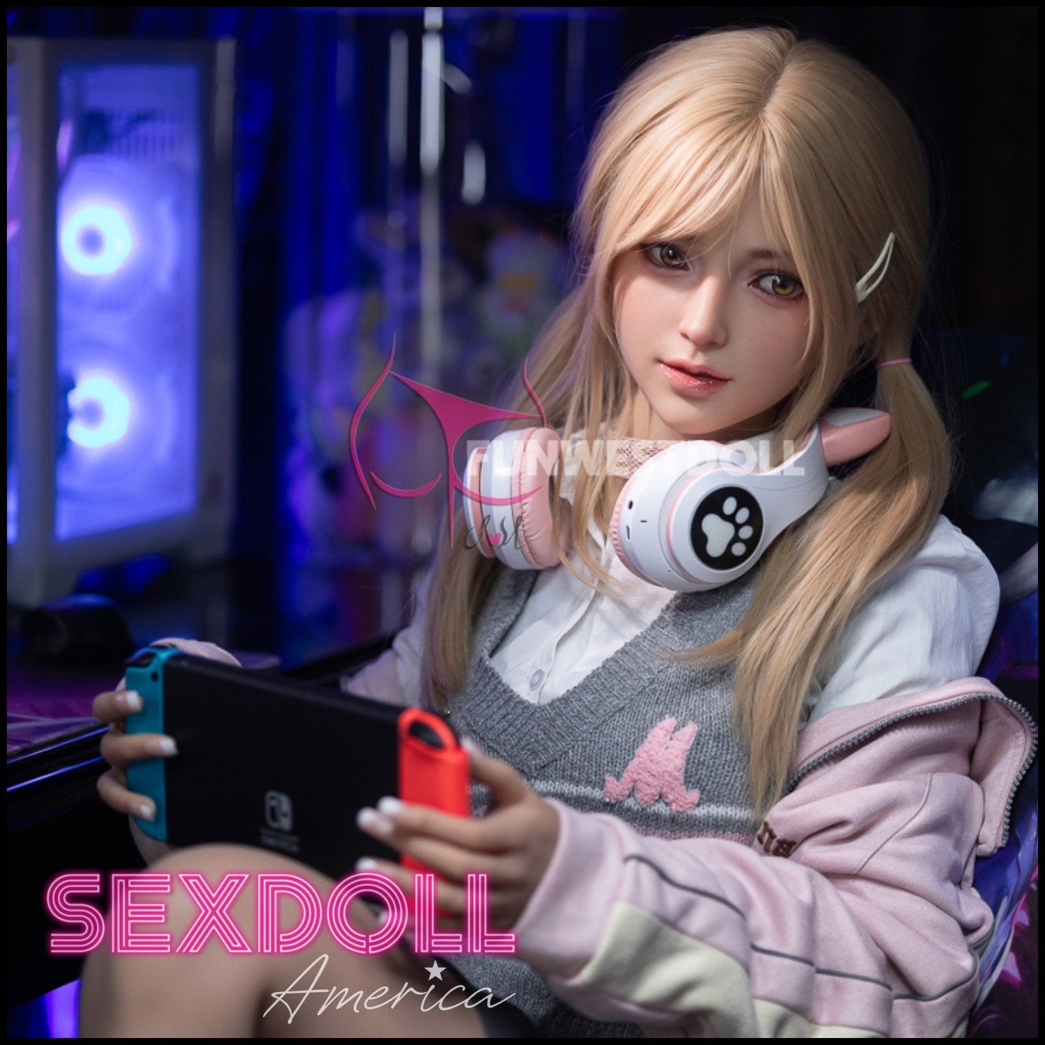 Realistic Sex Doll 159 (5'3") A-Cup Alice (Head #38) - FunWestDoll by Sex Doll America