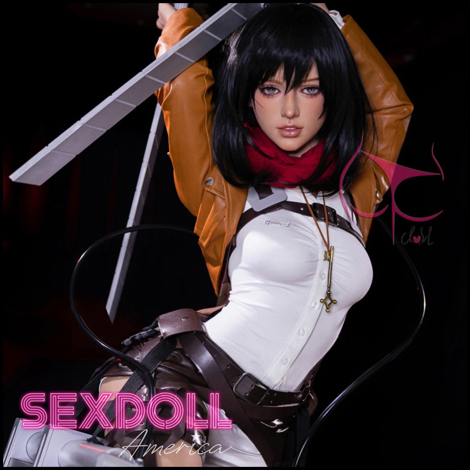 Realistic Sex Doll 159 (5'3") A-Cup Chloe (Head #35) - FunWestDoll by Sex Doll America