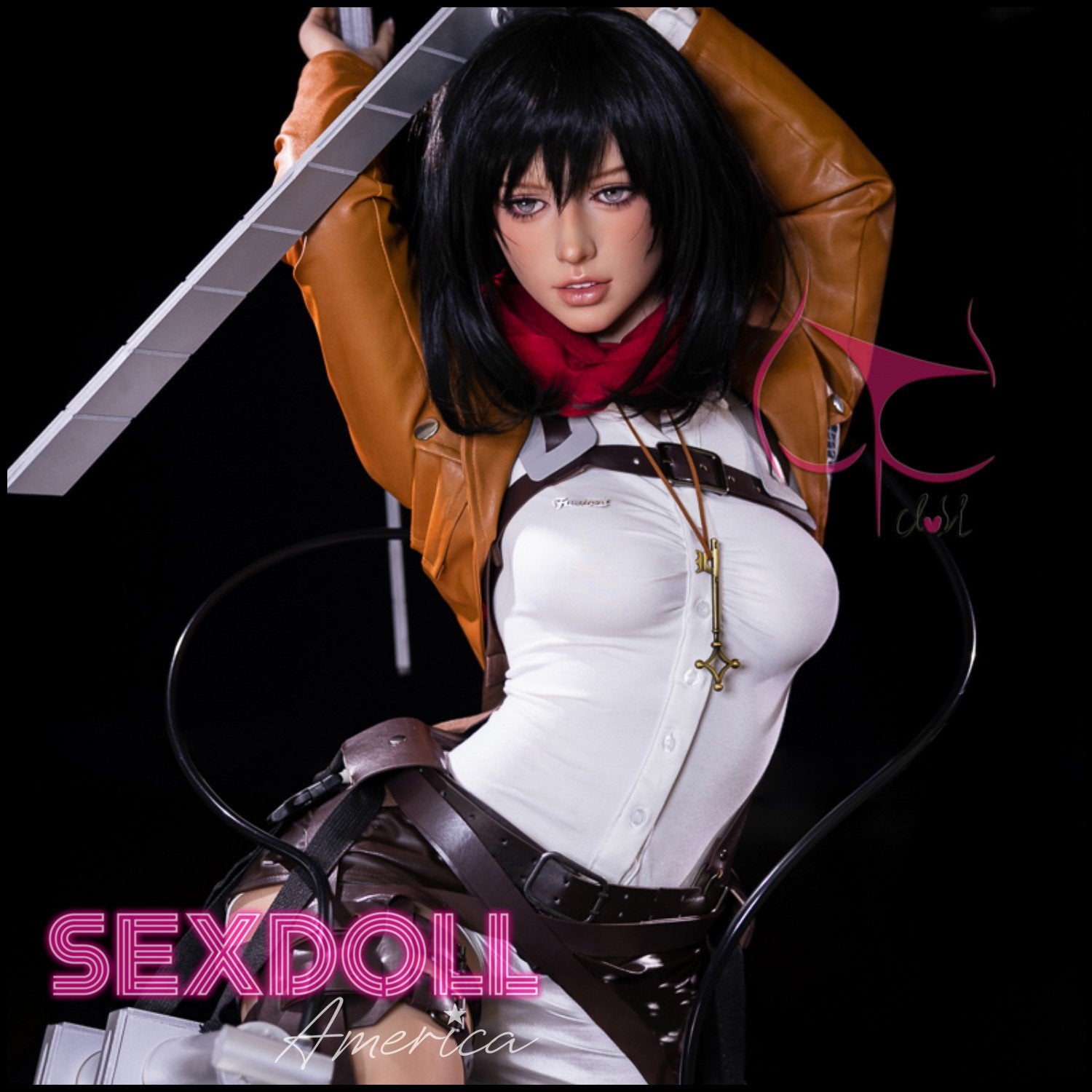 Realistic Sex Doll 159 (5'3") A-Cup Chloe (Head #35) - FunWestDoll by Sex Doll America